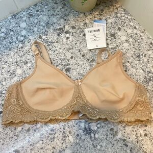 Trulife nude tan bra New size 38A  underwire mastectomy